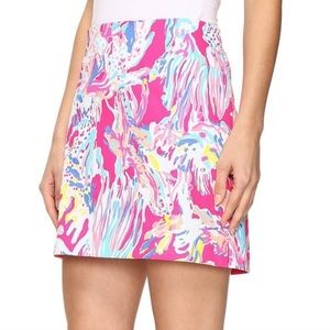 Lilly Pulitzer Patterned Mini Skirt